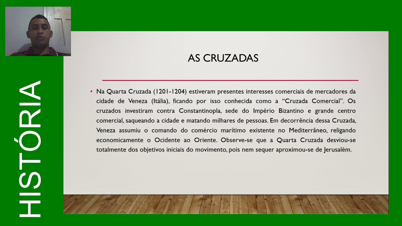 Cruzadas. Prof. Marcos dos Anjos