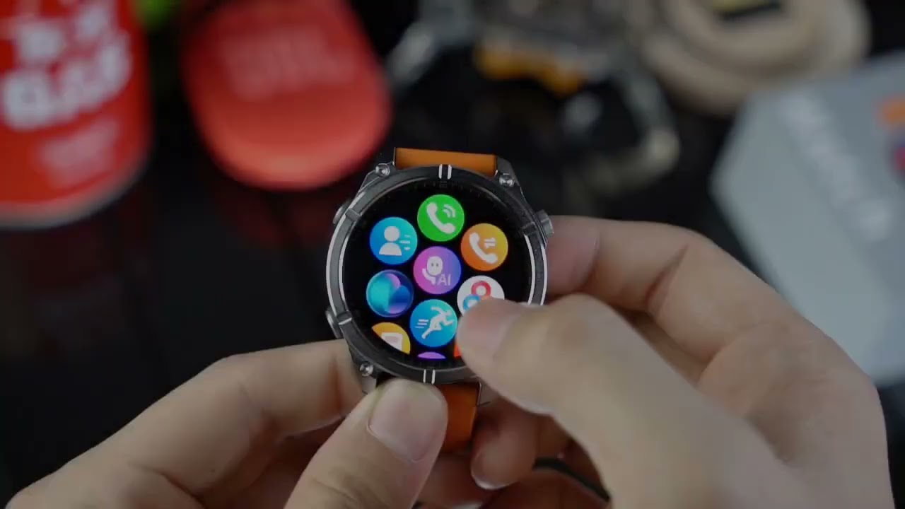 HD300 AMOLED Screen 30M Deep Waterproof Sport Reloj Smart Watch 2025 Health Monitor BT Calling Luxur