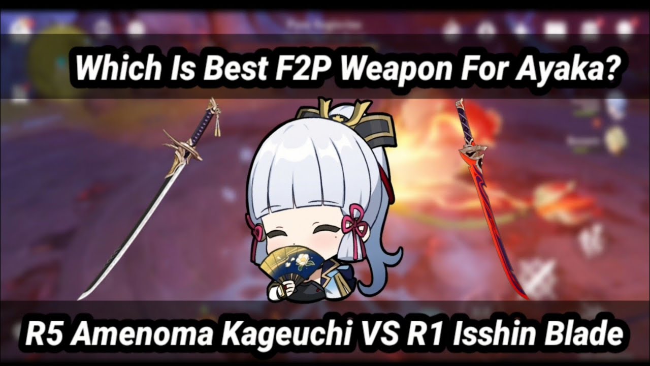 R5 Amenoma Kageuchi VS R1 Isshin Blade - Damage Comparison!!