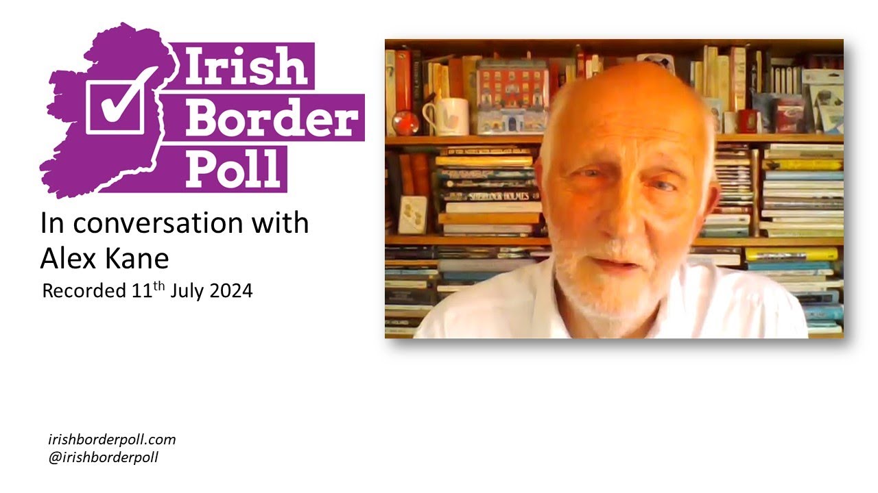 Border Poll conversation with Alex Kane