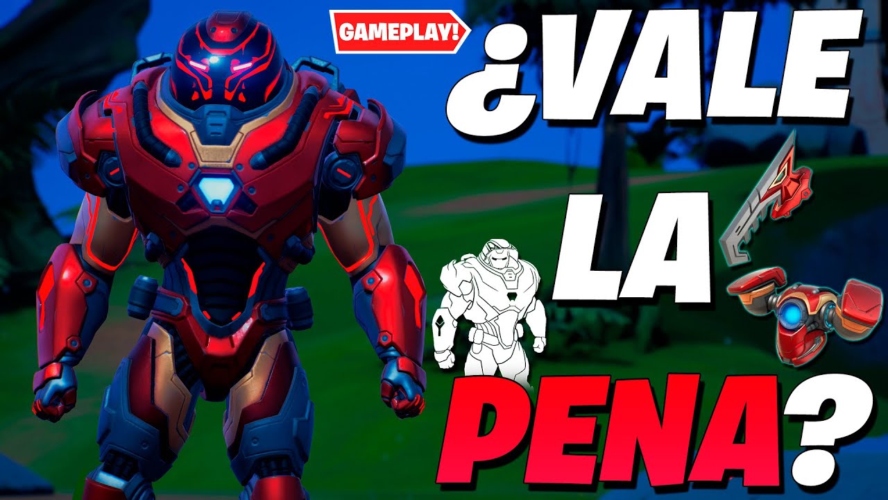 ¿VALE LA PENA COMPRAR EL LOTE IRON MAN CERO? | Fortnite: Battle Royale (GAMEPLAY Y REVIEW)