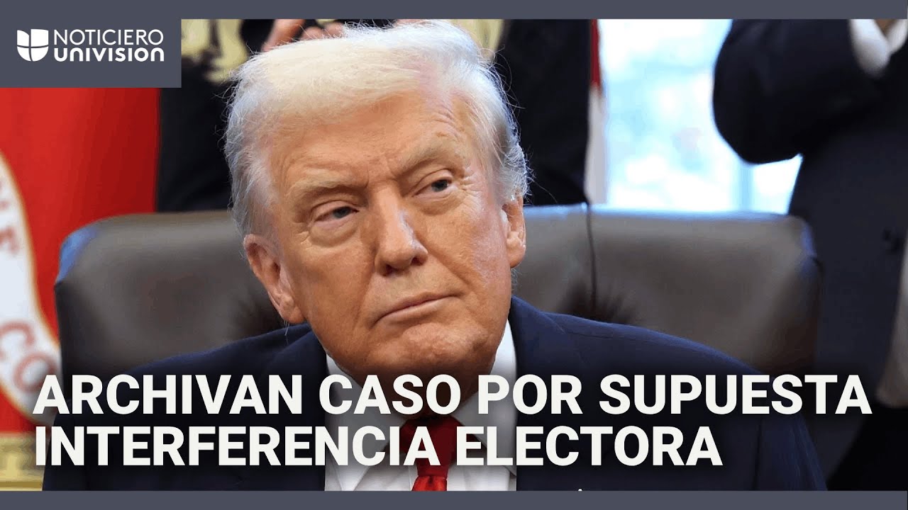 Fiscal desestima cargos contra Trump en el caso de supuesta interferencia electoral en Georgia