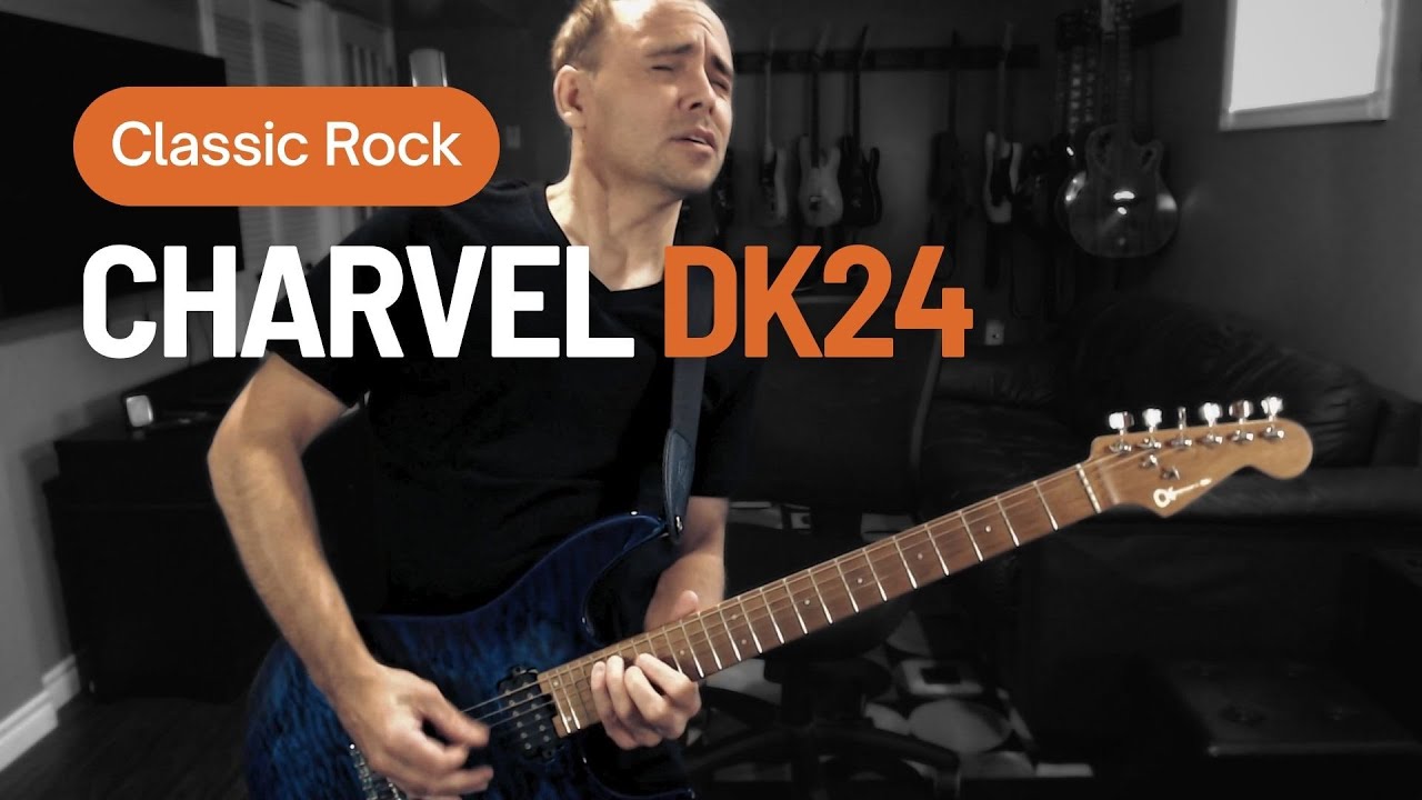 Charvel DK24 HH 2pt CM Classic Rock in Am