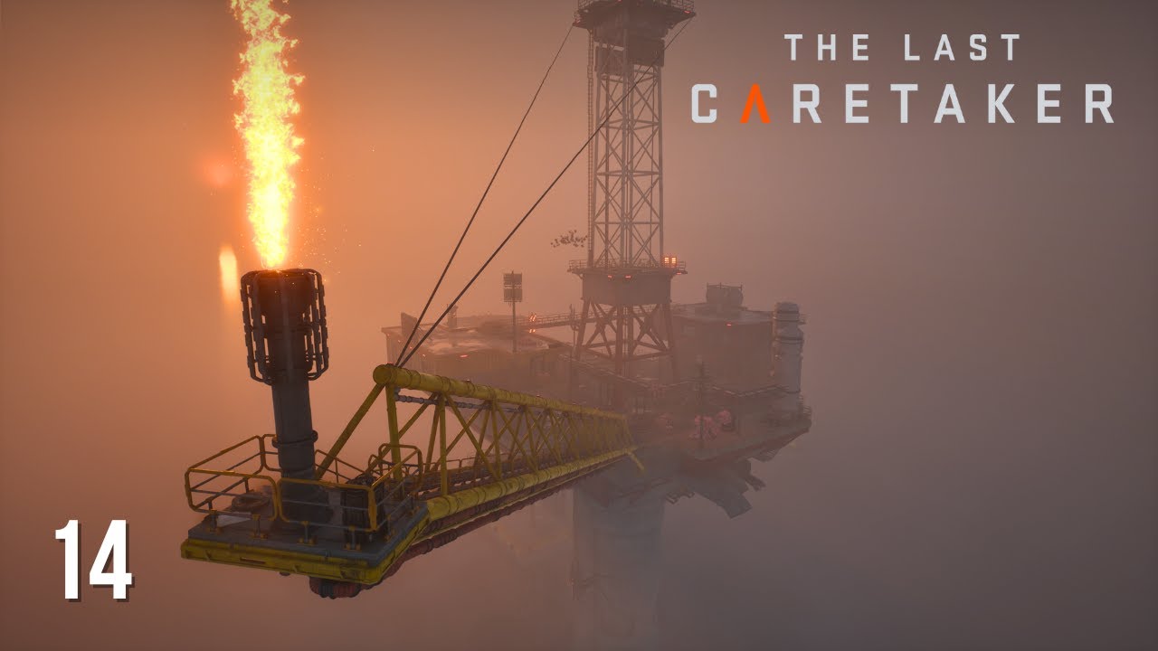 Exploring the DARK VEIN Oil Rig in this Ocean World Survival! - The Last Caretaker EP14