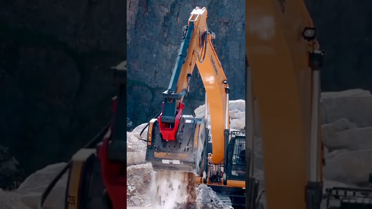 LiuGong Excavator attachment of MB Crusher Bucket... #liugong #excavator #mbcrusher #crusherbucket