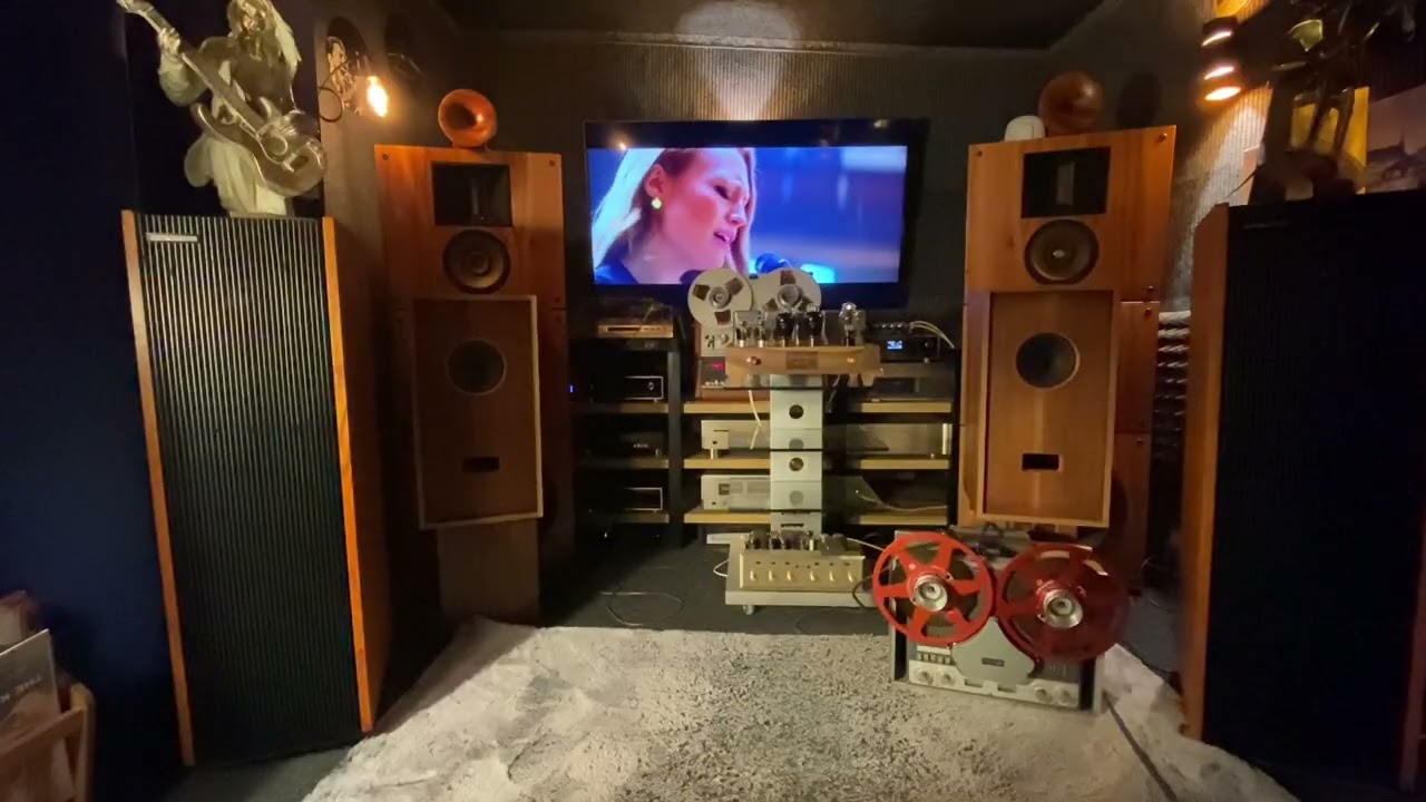 Wzmacniacz Lampowy 2A3 oraz 300 B Deep Sound wraz z fenomenalnymi kolumnami Diatone 610 MB 