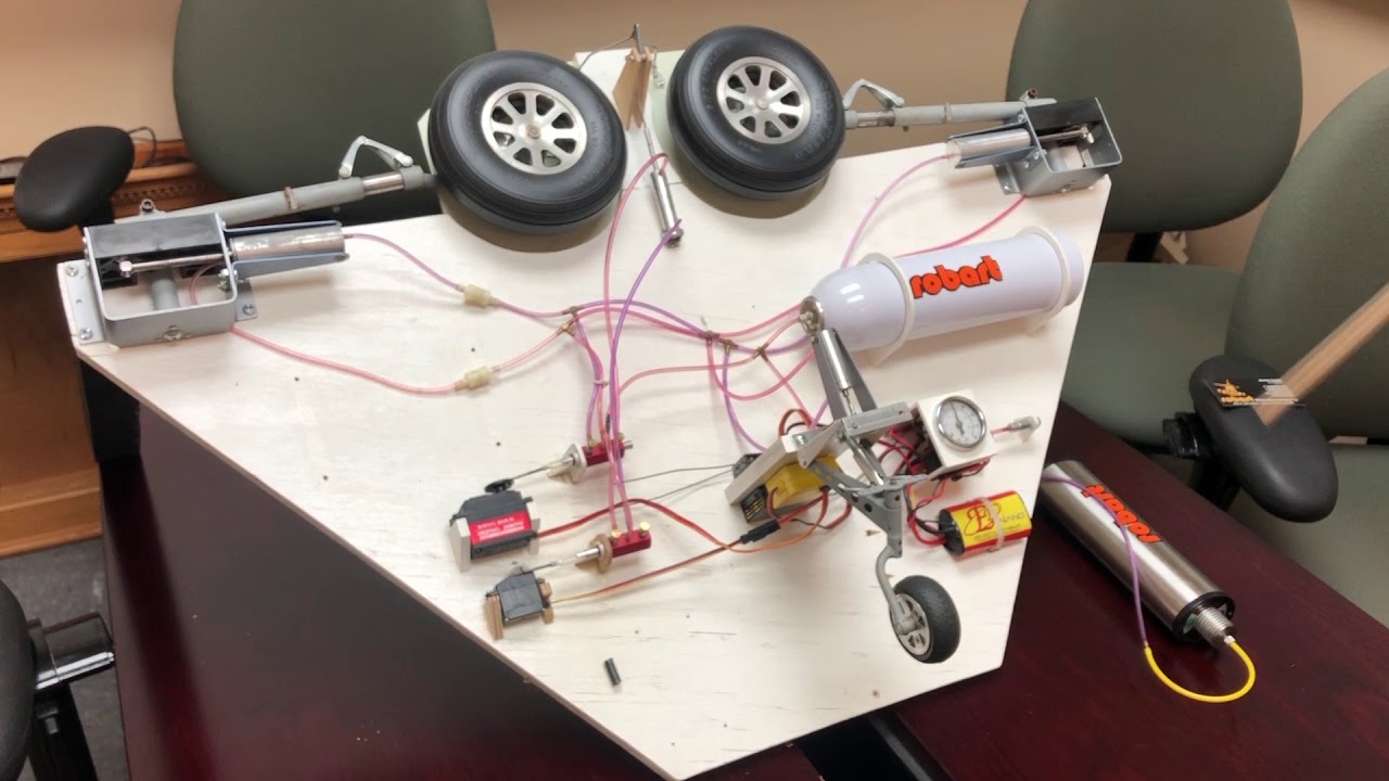 Introduction on How to Install and Connect Pneumatic Landing Gear with Dennis!