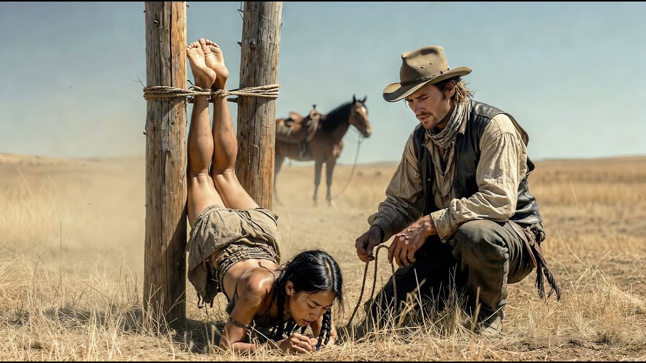 “Don’t Touch Me… It Still Hurts” — The Giant Apache Woman Faced A Lone Rancher.