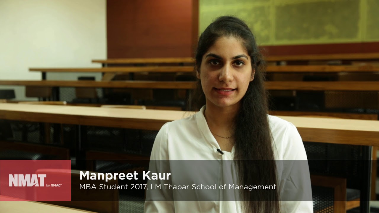 How important is the NMAT by GMAC in the admission process?