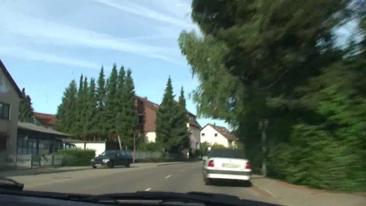 Bad Boll along by car HD