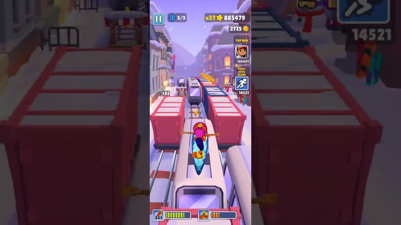 Khi tôi chơi subway surfers 