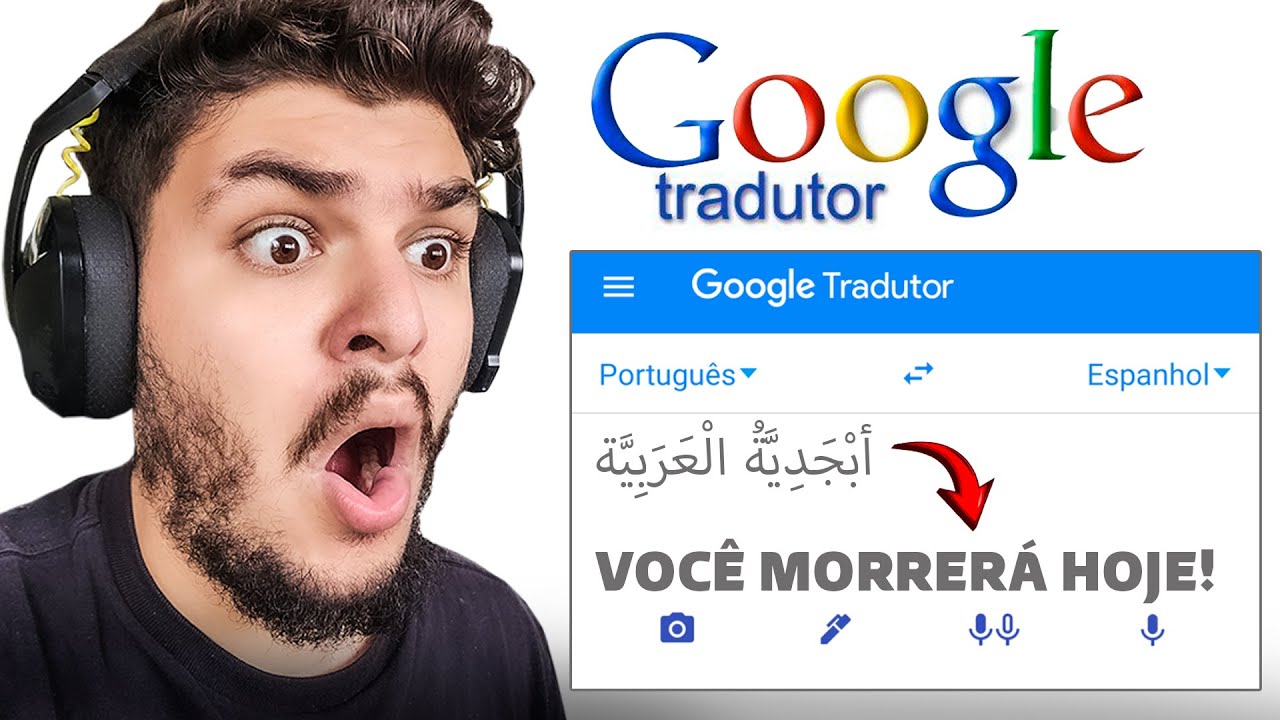 NUNCA ESCREVA ISSO NO GOOGLE TRADUTOR...