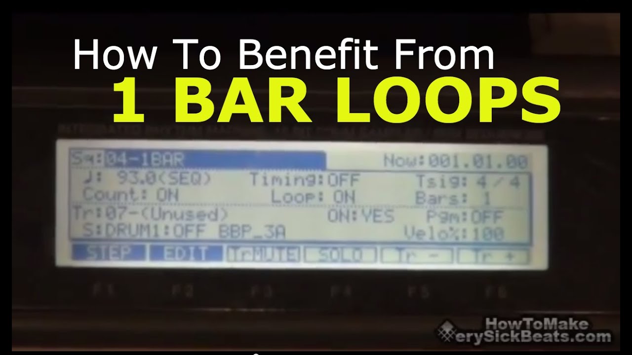 Beat Making | Using 1 Bar Loops