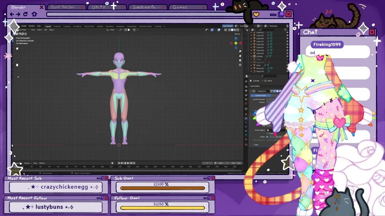 [Blender] 6/19/2025 Let's do some 3D sculpting! How do noses work????