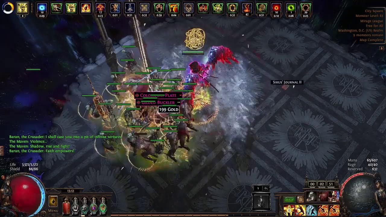 Boss Rushing and Shrine Farming - Charge Stacking Holy Hammer - !profile !shrine !youtube