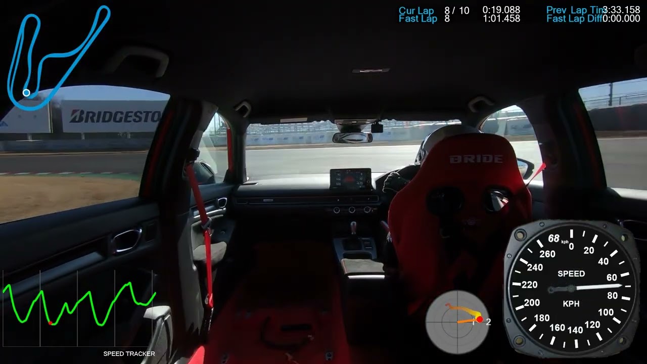 20260204 筑波サーキット コース2000 会員走行 1分1秒466