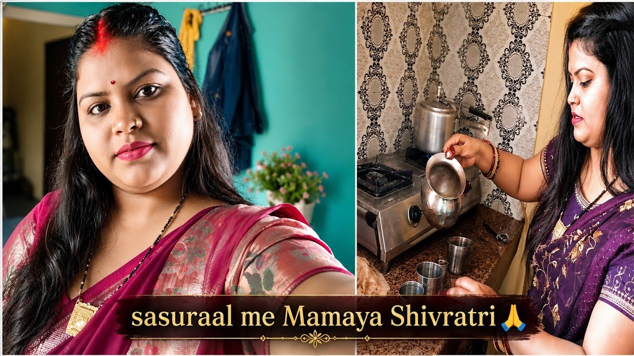 V_109  Simple Village Life Vlog 🌿 Patti Chokha + Shivratri Special Din
