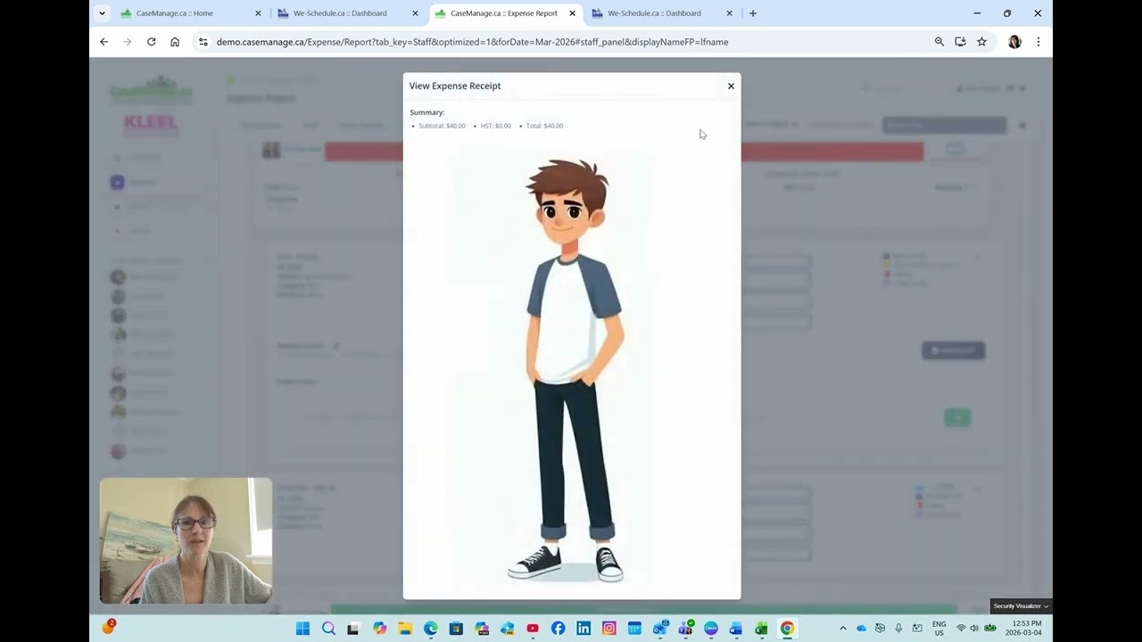 Uploading and Verifying Expenses
