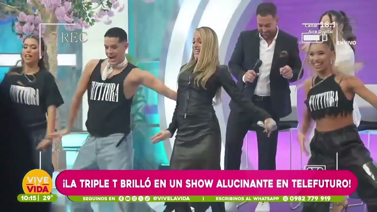 ¡Así vivimos la presentación de Tini en Telefuturo!❤️‍🔥