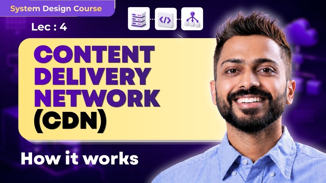Lec-4 : Content Delivery Network (CDN) | How it works