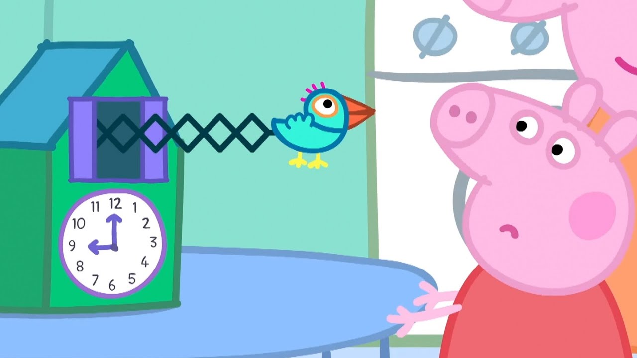 Peppa Pig Nederlands | koekoeksklok | Tekenfilms voor kinderen