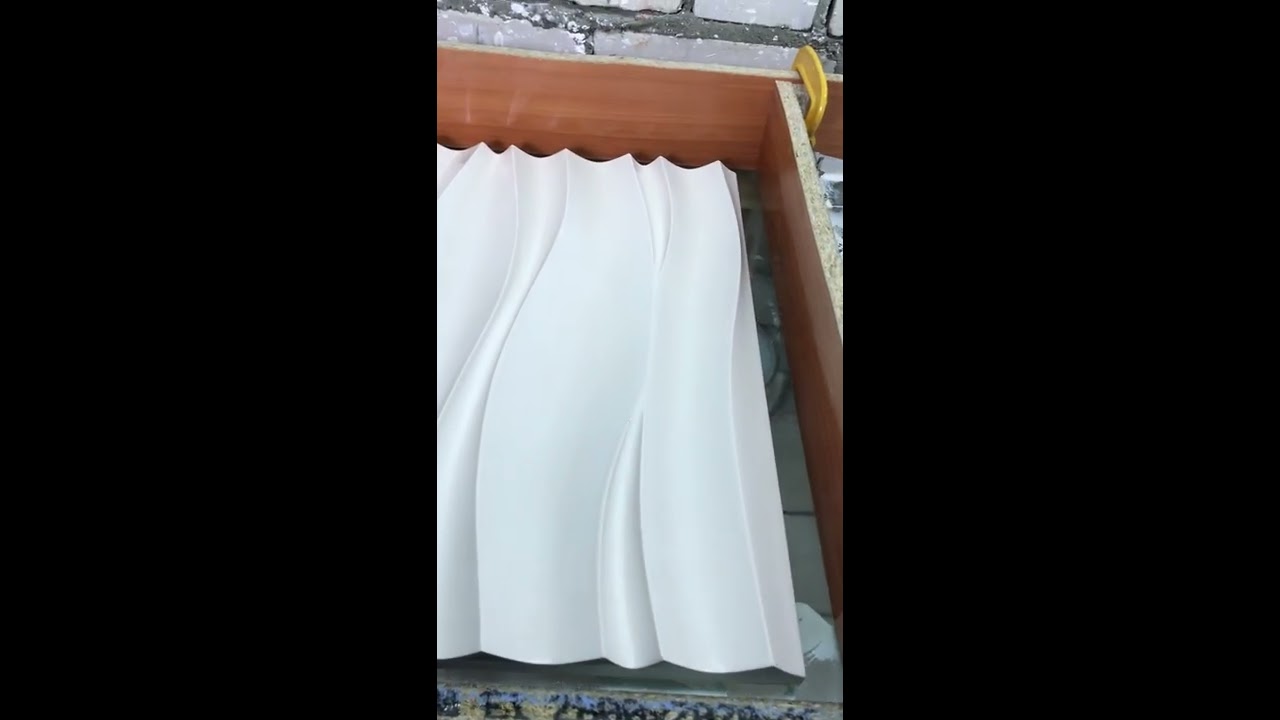 Изготовление силиконовой формы для 3 д панели.