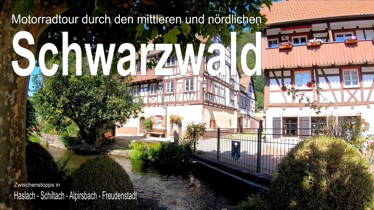 Motorradtour durch den Schwarzwald Mitte/Nord