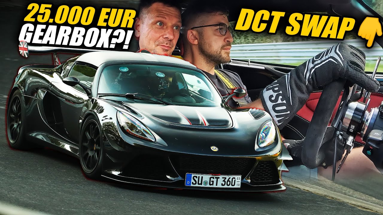 25.000 EUR Gearbox Mod?! DCT Lotus Exige Cup 460 by KomoTec! // Nürburgring