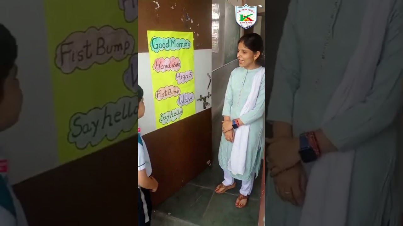 Welcome Back to school | Door Activity | Jawaharpuram Branch | Katyayan School