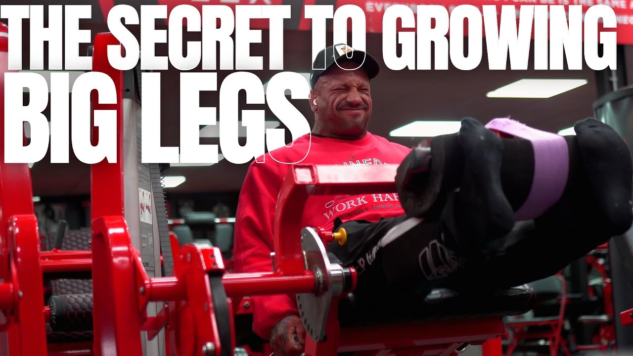The Secret to Growing BIG LEGS 500 lbs Squats
