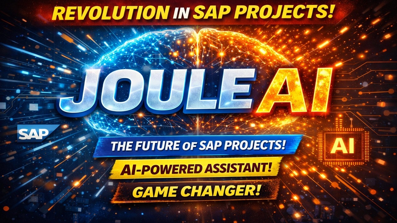 SAP Joule Explained | SAP AI Assistant for Consultants | How SAP Joule Works in Real SAP Projects
