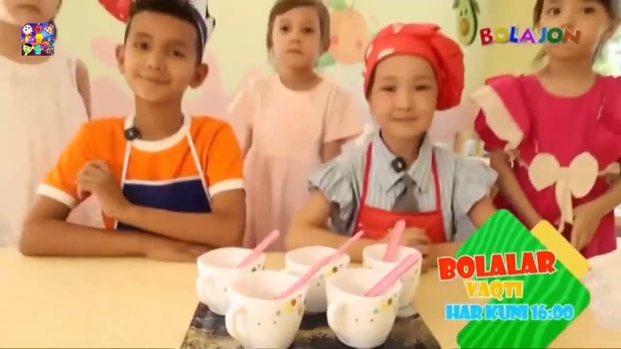 Bolajon TV Uzbekistan - Startup / Sign On (July 1, 2025) (1080p)