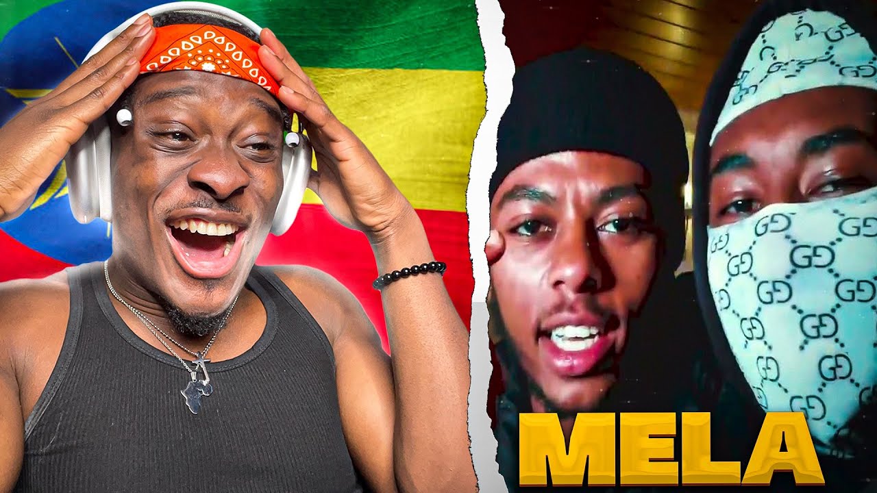 Lil Roba x Rob Era x Dave - MELA - Ethiopian Drill Music 2022 🇪🇹🔥 (официальное видео) РЕАКЦИЯ