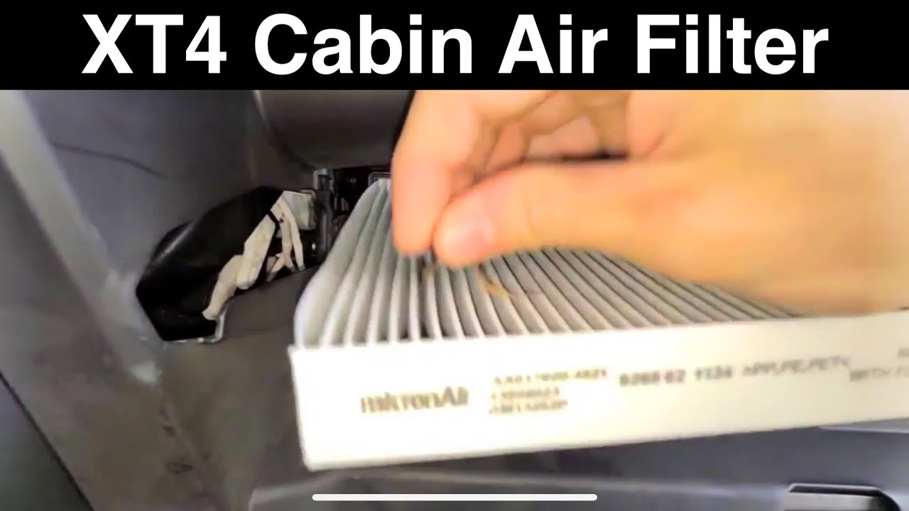 2020 Cadillac Xt4 Cabin Filter location / Replacement how to