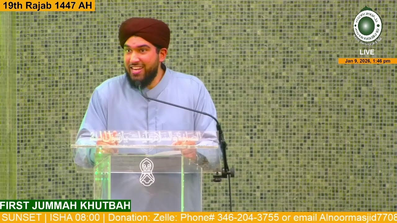 FIRST JUMMAH KHUTBAH