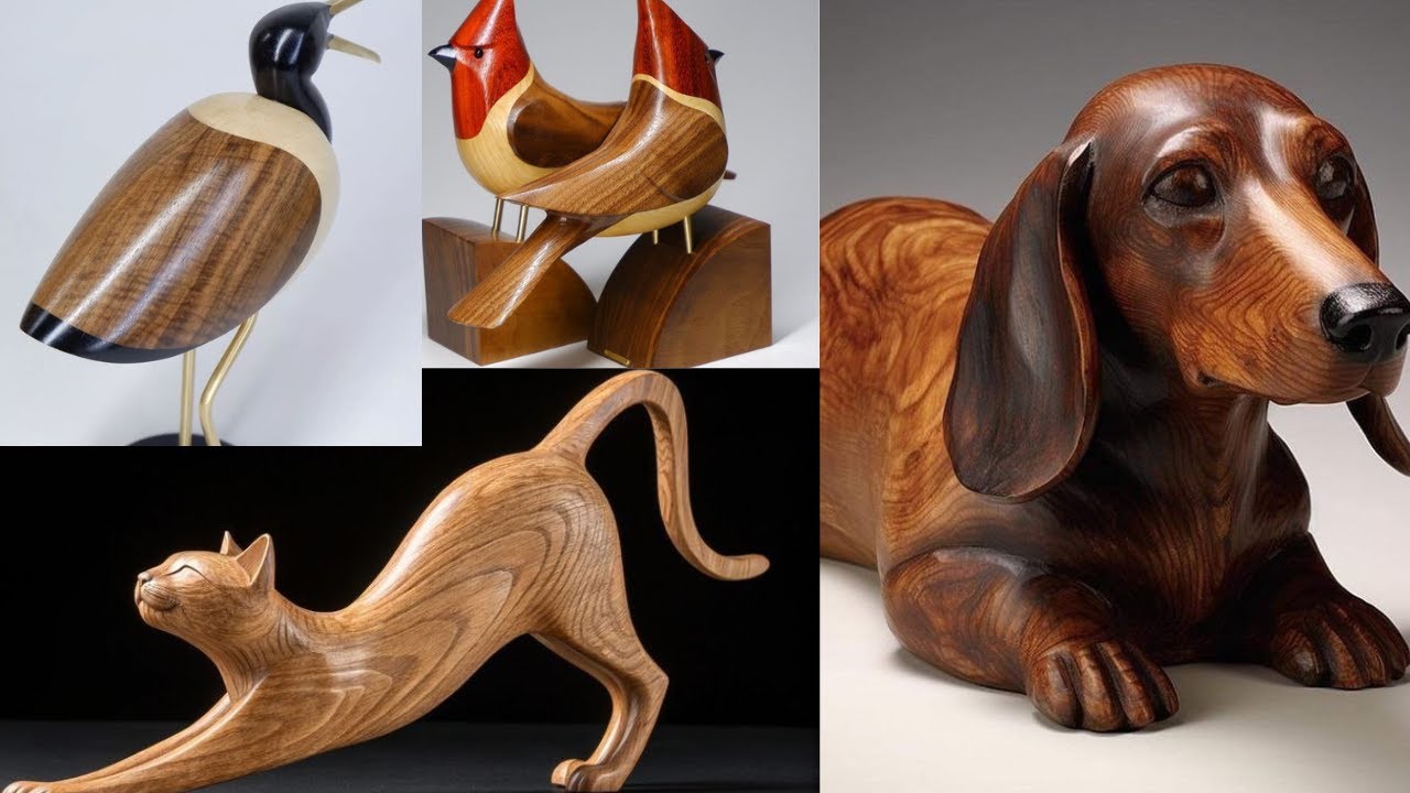 Красота и преимущества деревянного анималистического искусства