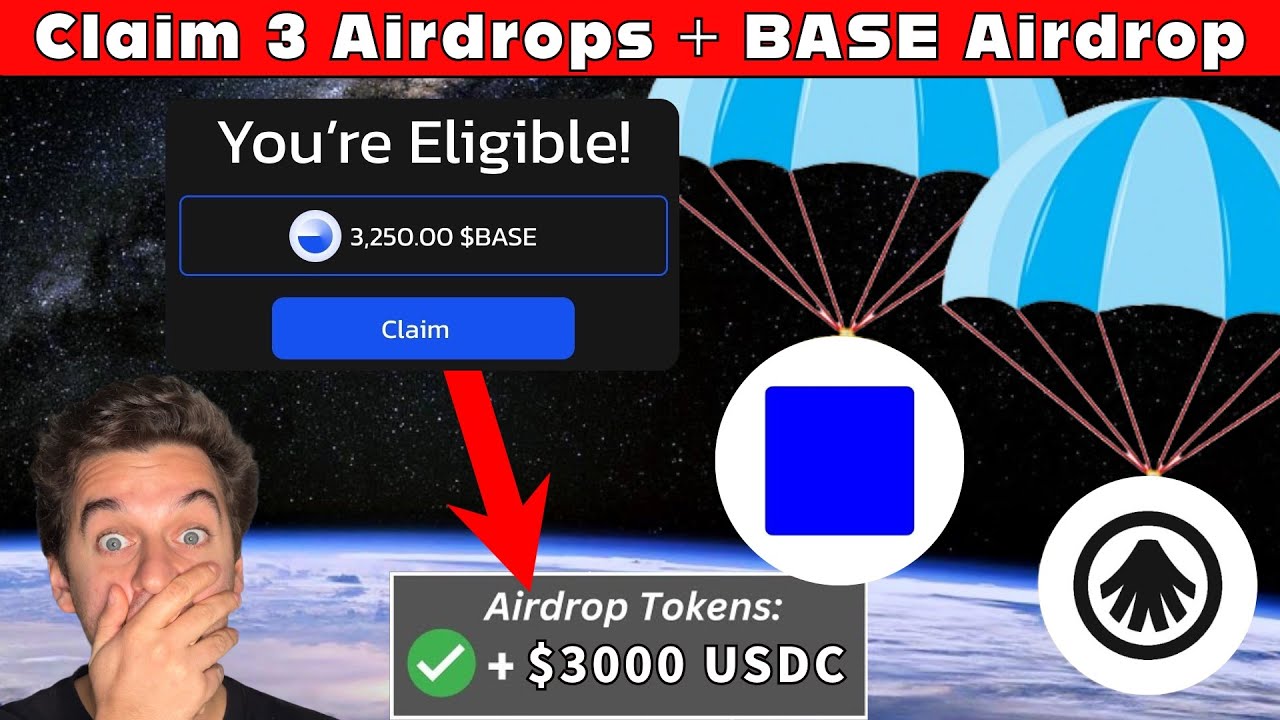 Claim 3 Airdrops + BASE AIRDROP - DO THIS NOW
