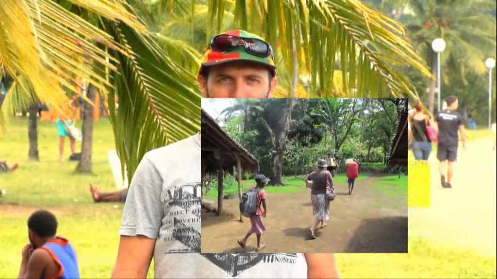 Bible Distribution in Vanuatu- Distributing the Bislama Baebol - High Resolution