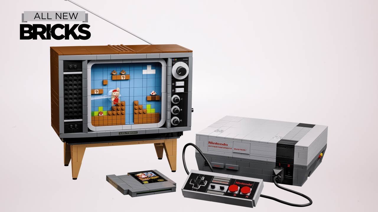 Lego Super Mario 71374 Nintendo Entertainment System Speed Build with Mario Starter Pack