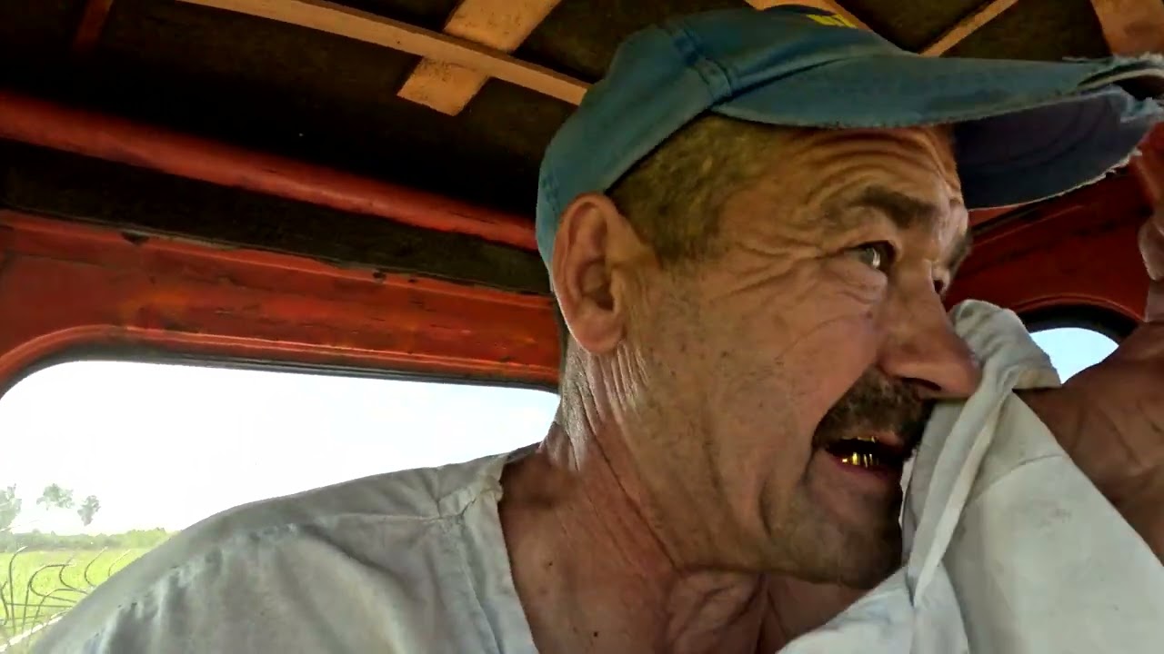 Первый день уборки  сена