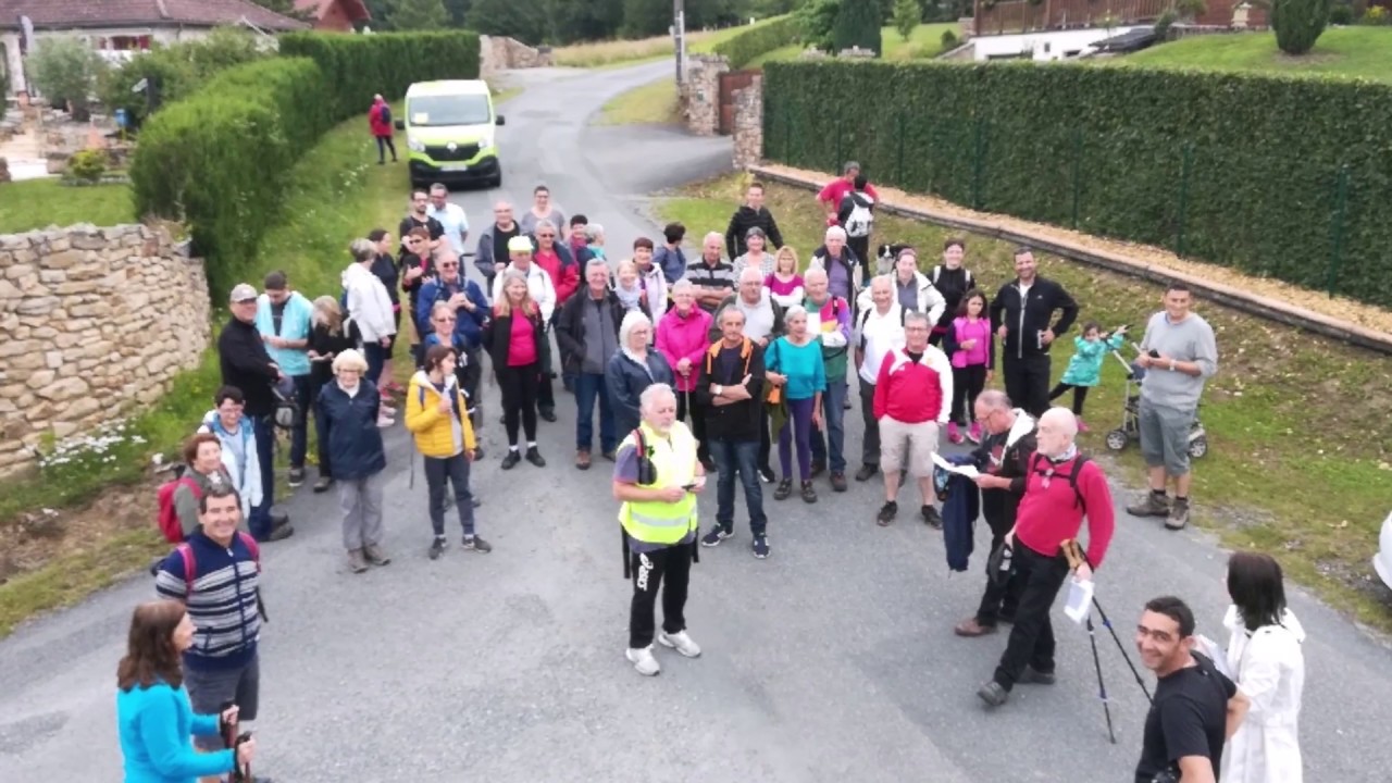 France Bleu creuse : marche commémorative du 17 juin 2018 (Ajain)