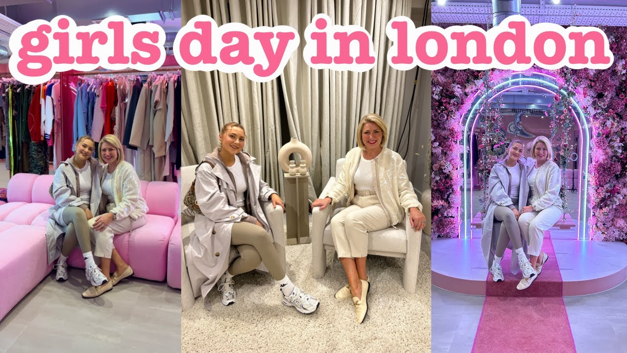 GIRLS DAY OUT IN LONDON VLOG! PLT showroom, shopping & sightseeing!