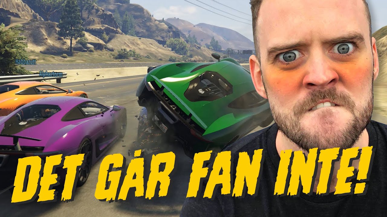 TIM KOKAR LOSS | GTA V RACE med grabbarna grus