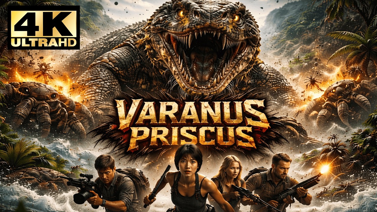 [Monster Film] Varanus Priscus 巨蜥 | When the Ancient Dragon awakens, no one escapes | Chinese Movie