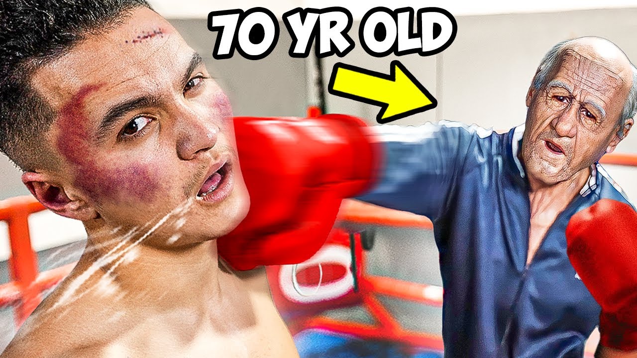 Elite Boxer Pretends To Be Noob Vs Jarvis (70 Year Old World Champion)