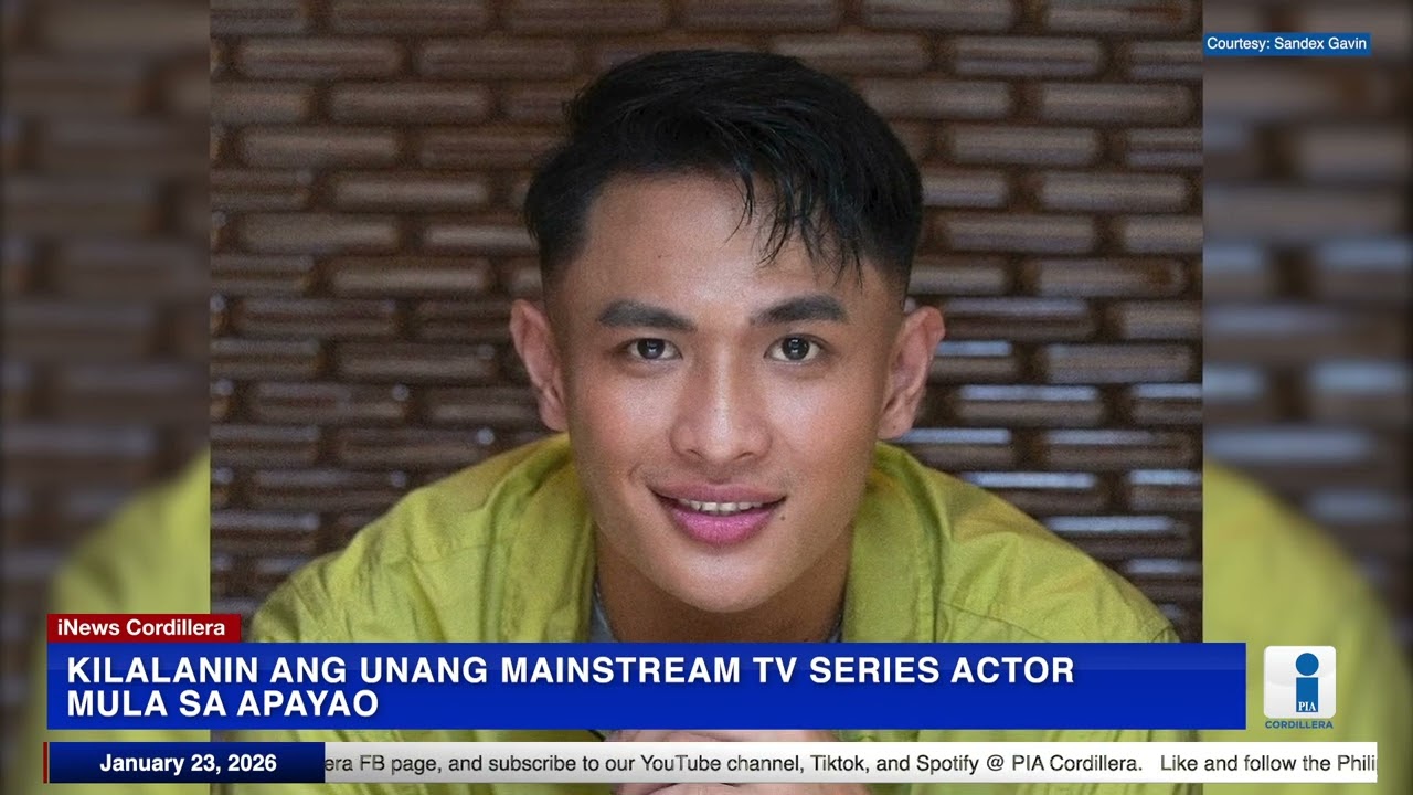 #PIANews | Kilalanin ang unang mainstream TV series actor mula sa Apayao