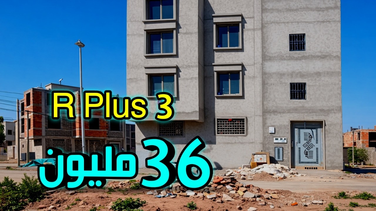 همزة R Plus 3 في موقع استراتيجي بثمن مناسب 36 مليون