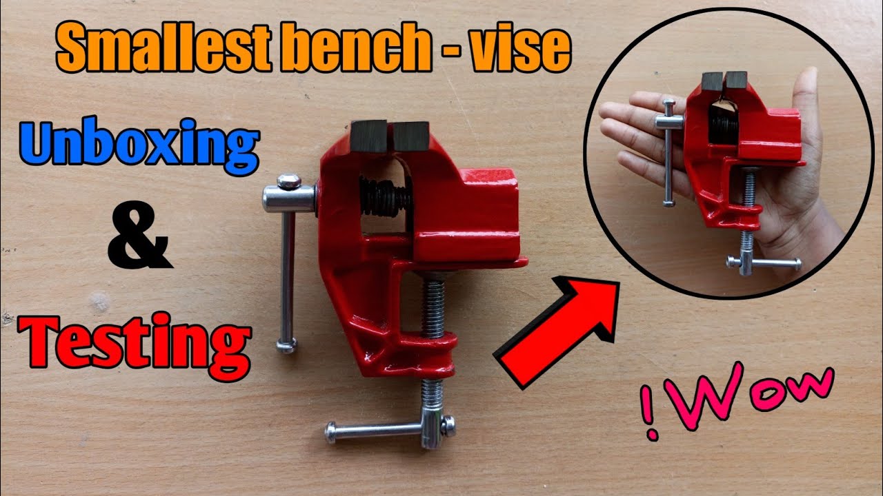 Unboxing & review ||| Smallest bench vise ||| Must watch 🔥 🔥