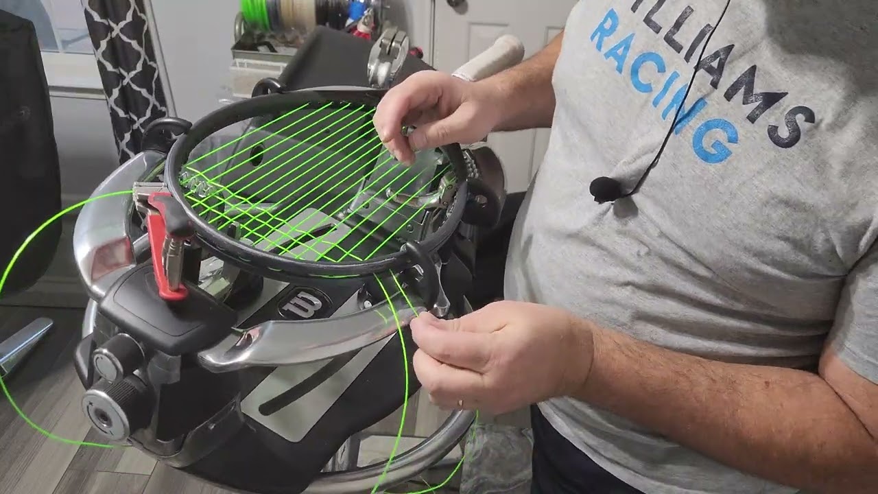 2023 Head Speed MP 500 step by step stringing instructions