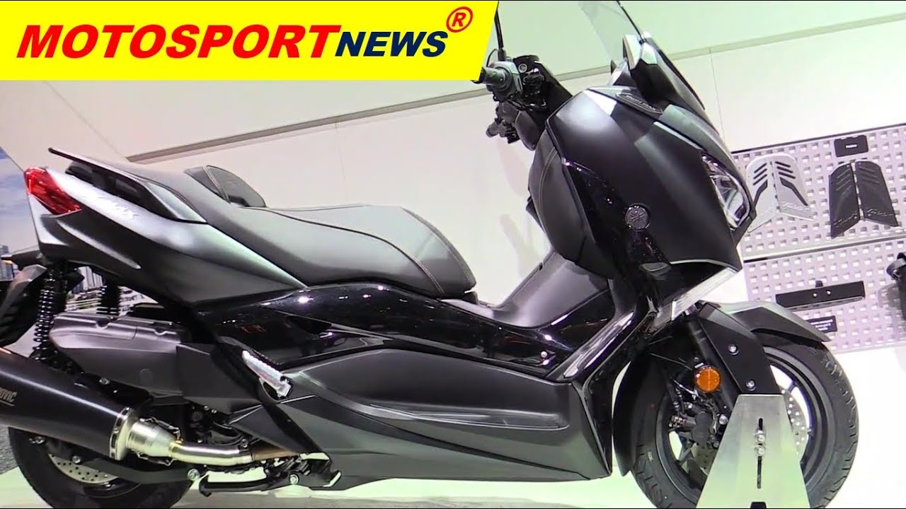 2019 Yamaha XMax 400 Iron Max Scooter ǀ 2018 EICMA Milan